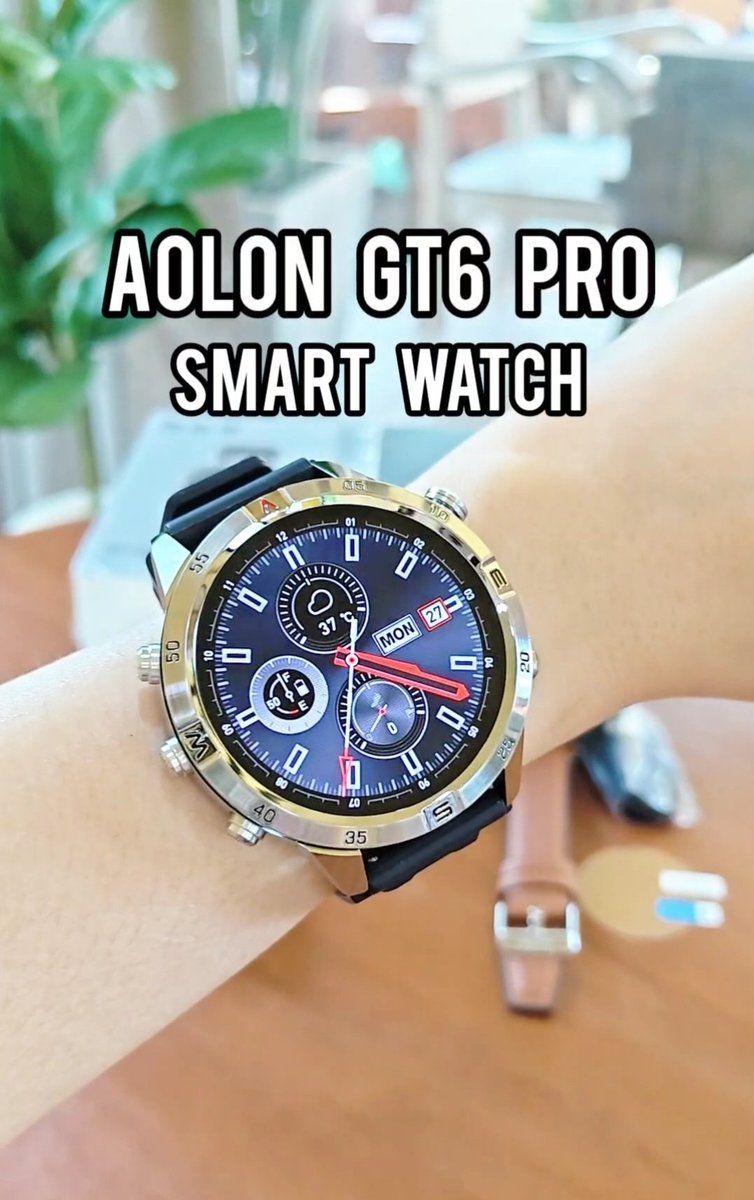 nokhoog59's tweet image. Aolon GT6 Pro ⌚️ สมาร์ทวอทช์สายลุย! จอ AMOLED พร้อมไฟฉาย LED บอดี้โลหะแข็งแรงทนทานระดับ MIL-STD ใครหาของขวัญให้ตัวเองหรือคนพิเศษ แนะนำเลย!
พิกัดTiktok🌑👇🏻vt.tiktok.com/ZS9NYJfJgtsj5-…

พิกัดShopee🍊👇🏻
s.shopee.co.th/50VYvfs1h5

#Aolon #AolonThailand #Smartwatch #นาฬิกา #Gadget