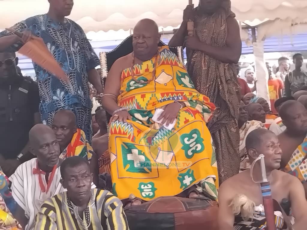 Citi973's tweet image. PHOTOS: Scenes from Lasi in the Lower Manya Krobo Municipality as President John Dramani Mahama prepares to commission a new Divisional Police Headquarters.

#CitiNewsroom #Security #Police #GhanaNews
