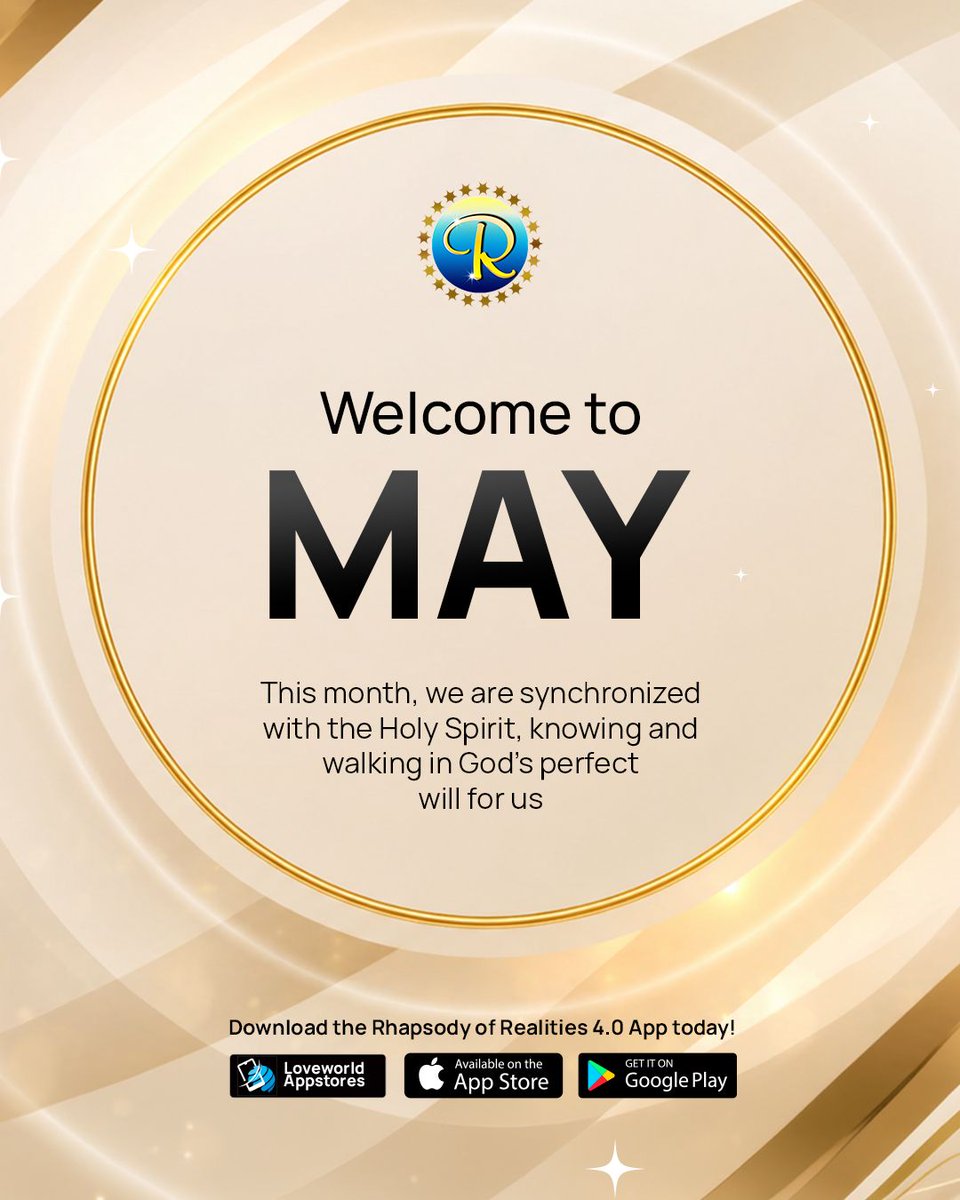 RhapsodyDaily's tweet image. Stepping into May with a commitment to the character of truth. 

Truth is a gift; when you speak it, you share something of value with another person. This month, we are choosing to walk in sincerity, integrity, and uprightness of heart. Let’s make it a fruitful one.  

#NewMonth