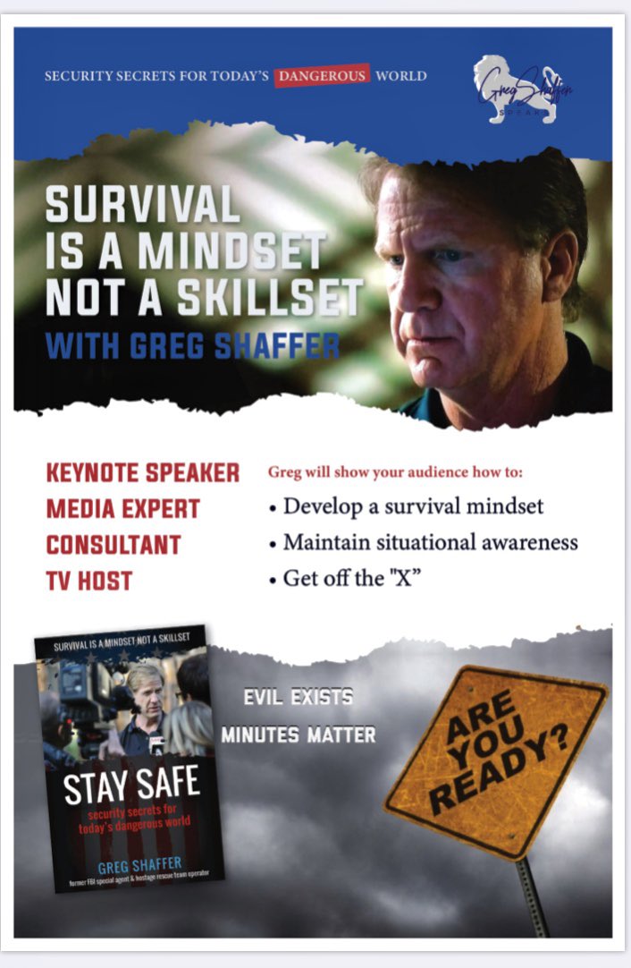 GShafSecurity's tweet image. Bring Greg in to be your next Keynote! It will be the best decision you made all year! He captivates &amp;amp; empowers your audience! 
#Keynote #StaySafe #EvilExists #Mindset