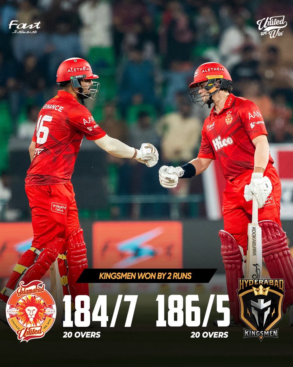 Islamabad United tweet media