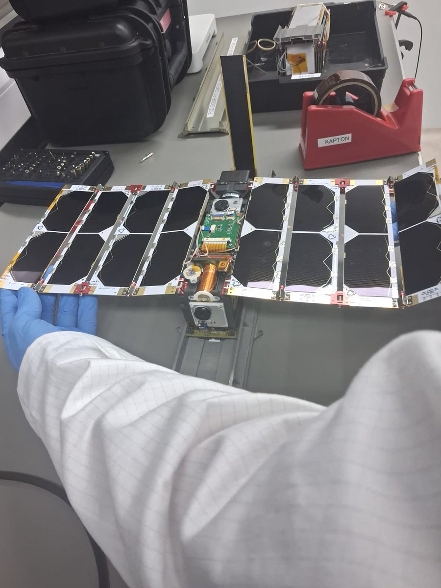 How do you pointing the worlds smallest satellite?