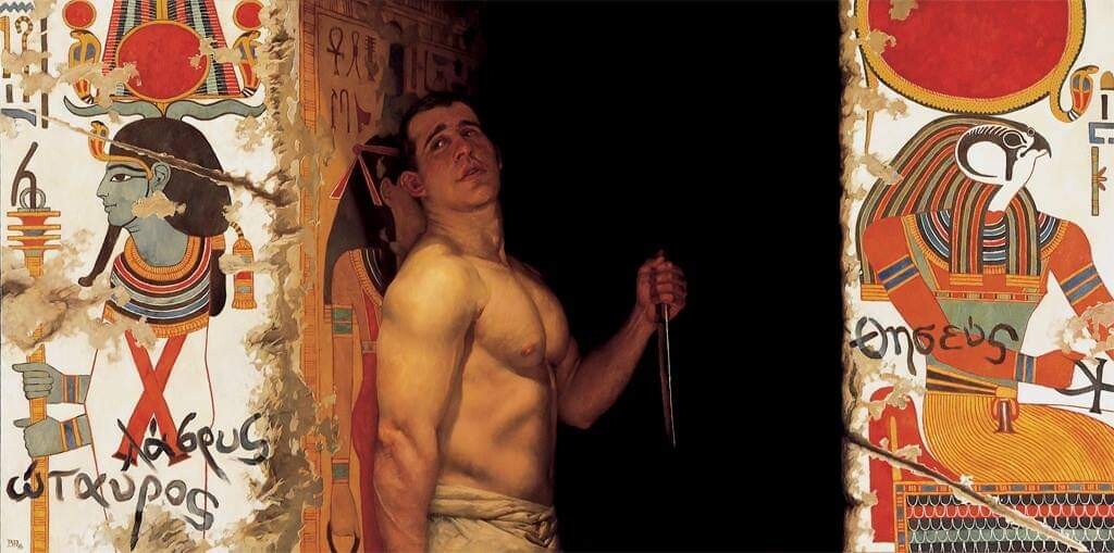 antinousgaygod's tweet image. 🪷 Tonight's #Scorpio #FullMoon is the lunar phase for penetrating the veil of lies and illusion and seeing clearly who are your friends (and who are not) and also seeing yourself for what you are. We call it the "Enemy Moon" in #Antinous #MoonMagic. Meditations and rituals