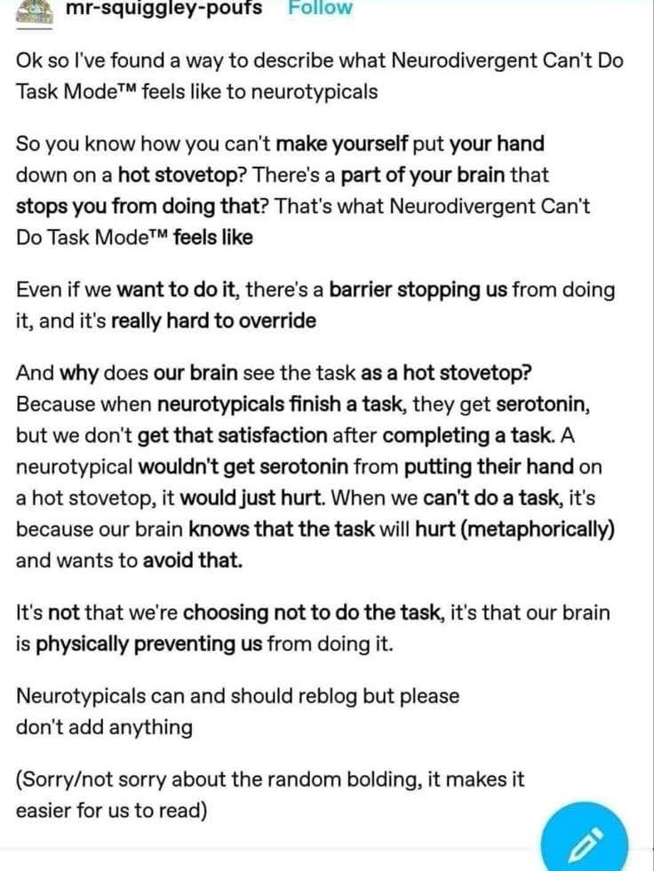 No Nonsense Neurodivergent tweet media