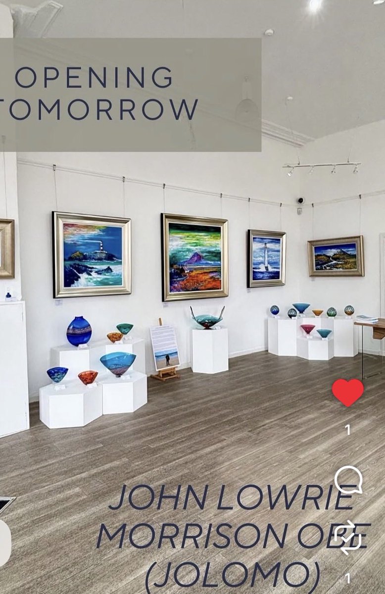 InkyplotsArt's tweet image. Strathearn Gallery in Crieff from tomorrow, one day I’ll get to go! 
John Lowrie Morrison &amp;amp; his colours have been an inspiration of mine for 35 years.🏴󠁧󠁢󠁳󠁣󠁴󠁿🎨 #shoutout #jolomo