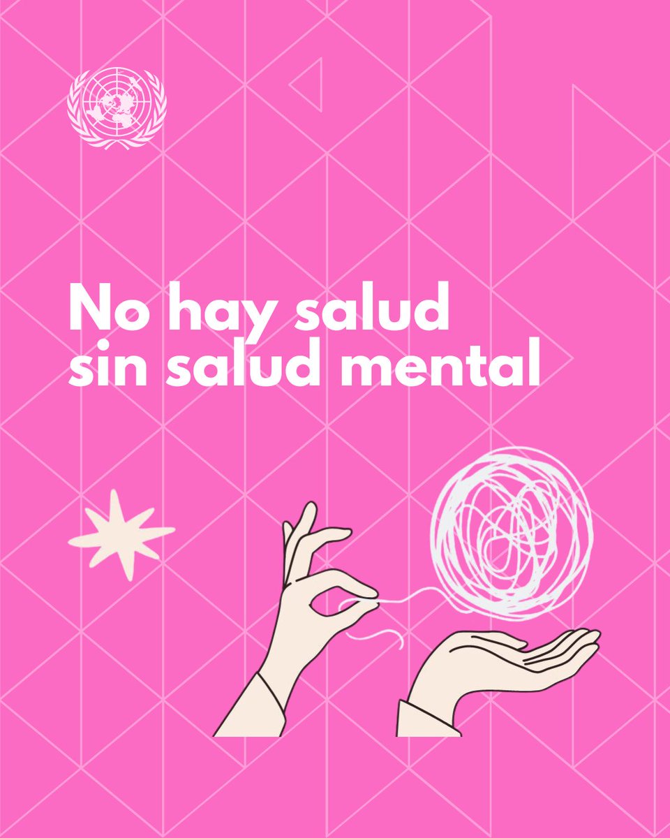 🧠💚 Cuidar tu mente y tu cuerpo va de la mano.

Moverte, comer bien, descansar, reducir el consumo de alcohol y hablar de cómo te sientes son pasos clave para tu bienestar.

Es hora de dejar atrás los viejos mitos.

🔁 Comparte para que nadie lo olvide.

#MesDeLaSaludMental