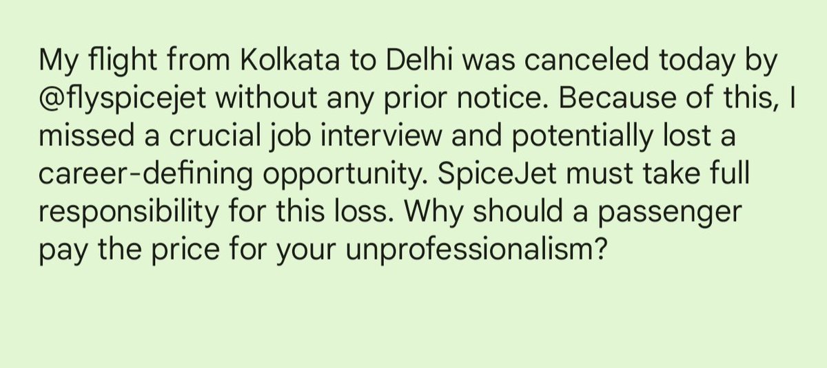 AITCBIPUL's tweet photo. @flyspicejet @AirIndiaX @IndiGo6E https://t.co/ZQZiMZ4Jgo