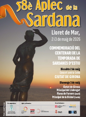 Agrupaplecsgiro's tweet photo. Aplecs de la Sardana d'aquest mes de maig  de 2026 a les comarques gironines: Lloret de Mar, Caldes de Malavella, Figueres, Sant Feliu de Guíxols i Girona https://t.co/cVcC7BUQvp