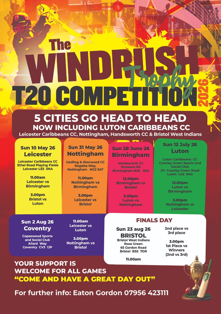 Leicester Caribbean tweet media