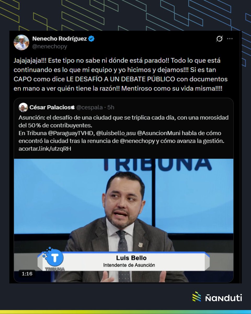 Ñanduti tweet media