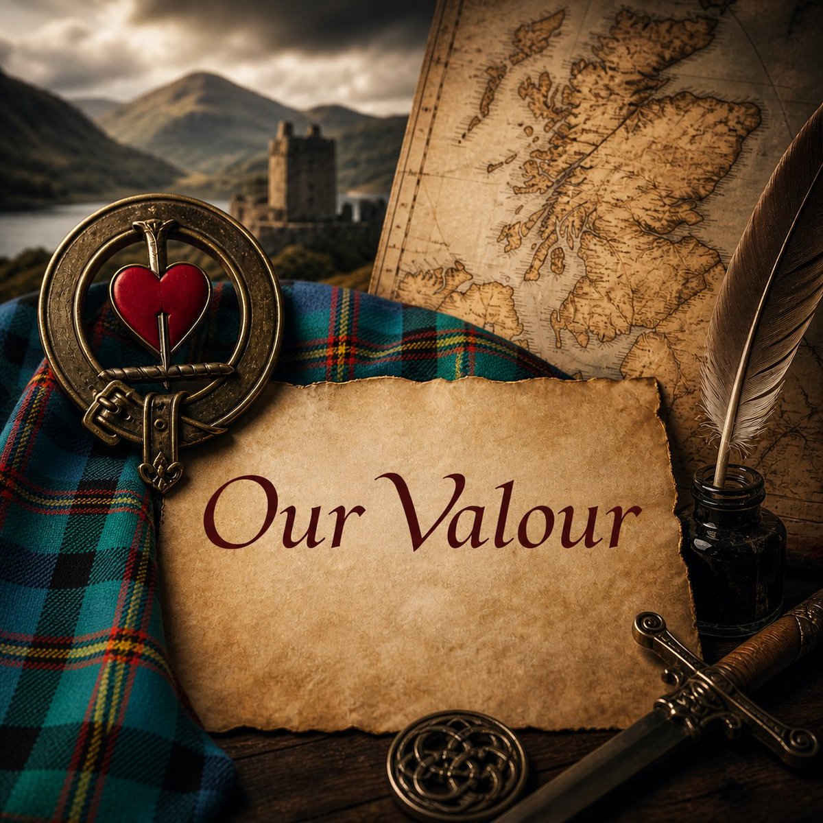 LoganClan's tweet photo. Every family story has a beginning.

In Our Valour, Sean Logan explores the First Logans and the earliest roots of the Logan name in Scotland and Ireland.

Read on for more on these Logans and their place in Scottish and Irish history.

📖 https://t.co/vWiRxRO2Sl
📷AI-generated https://t.co/5Srrz1kwHh