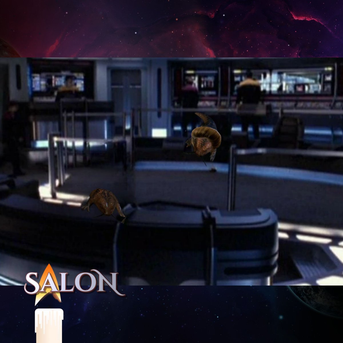 How "Threshold" should have ended.

ICYMI: the latest Salon is LIVE on YouTube and all the podcast places.

Tinyurl.com/SalonApr30

#StarTrek #StarTrekVoyager