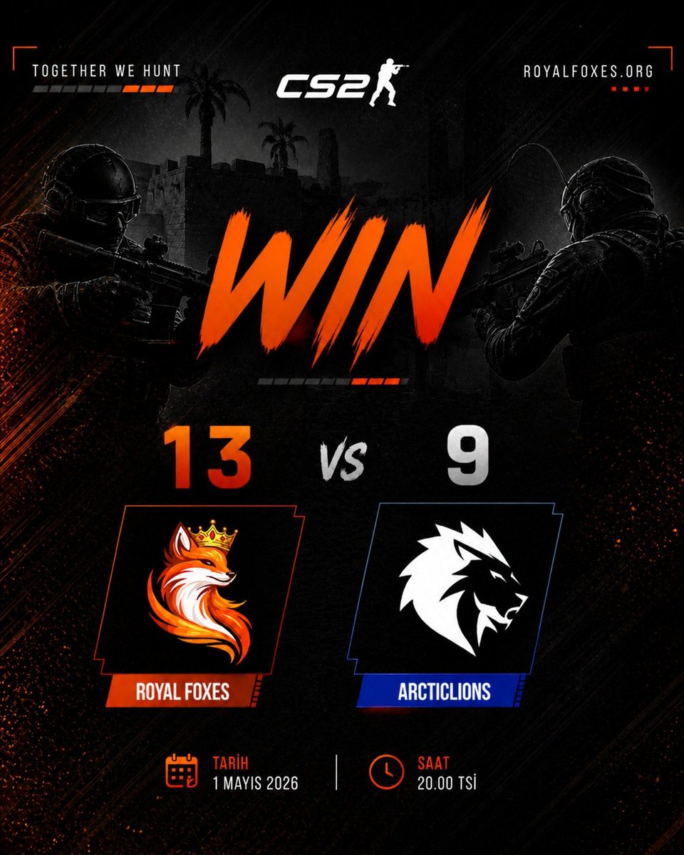 Royal Foxes Esports tweet media