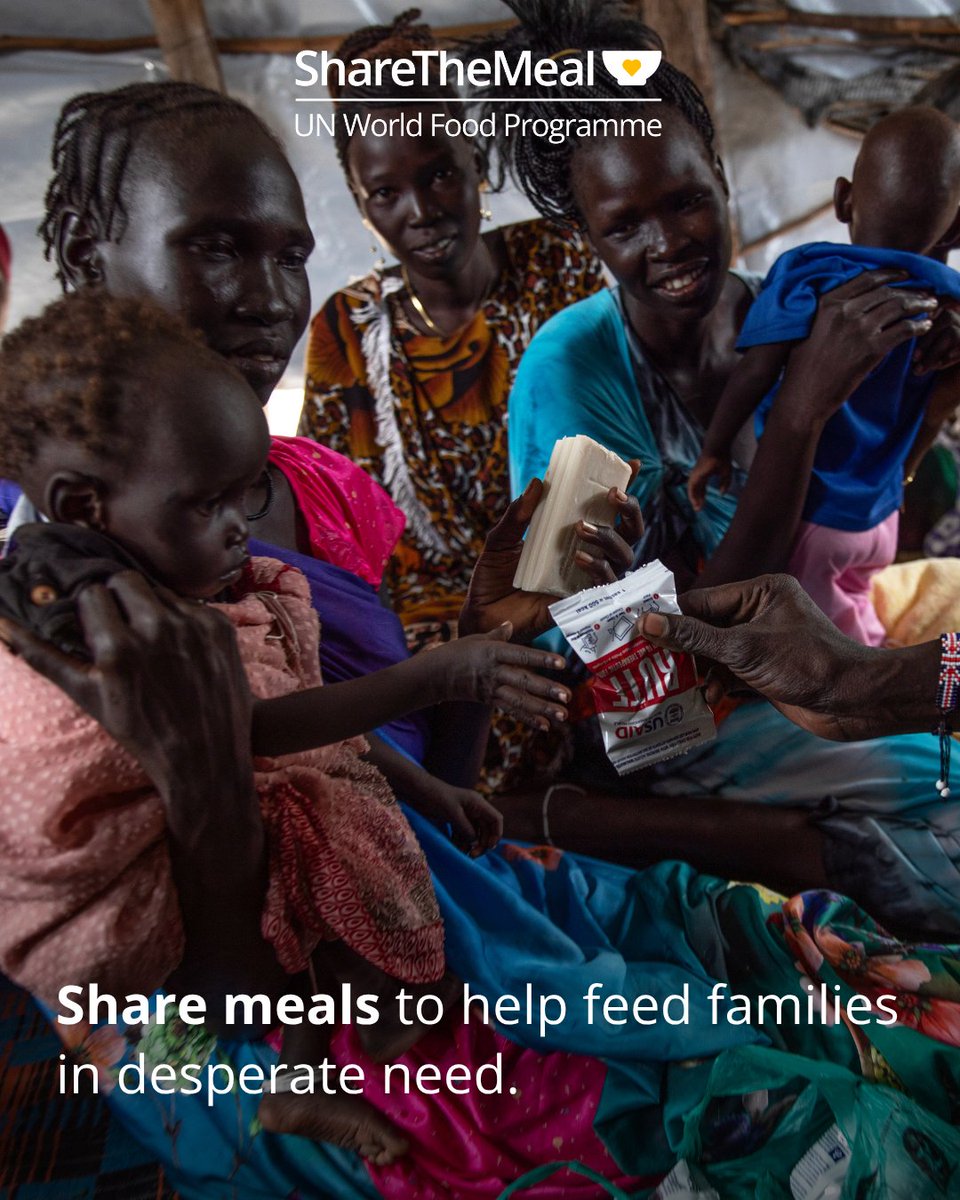 ShareTheMeal - UN World Food Programme tweet media