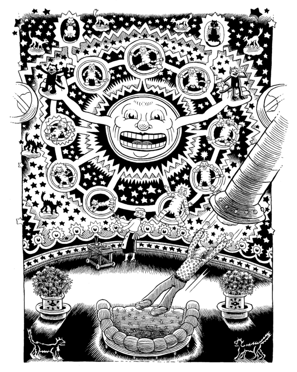 fantagraphics's tweet photo. Reincarnation Stories, Kim Deitch's surreal and psychedelic odyssey of reincarnation, is out now in paperback! @deitchstudio
https://t.co/ad18dnT6gV https://t.co/D4hknW1VL9