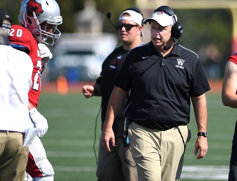 washufootball's tweet photo. Follow our Defensive Staff:
Jeff Fisher is our Defensive Coordinator and also Coaches Linebackers. He recruits the Midwest and Georgia. 
@coachfish42 https://t.co/MoLFQGniXP