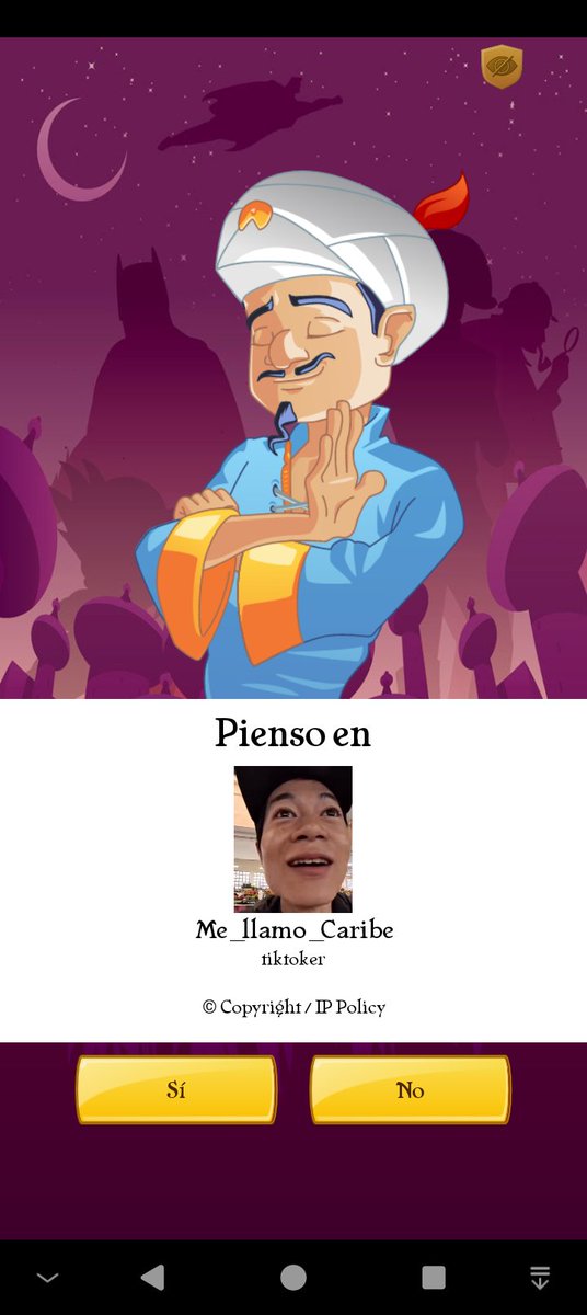 pairoflowdesign's tweet photo. @me_llamo_caribe Si te conoce Akinator 😁 https://t.co/mwWnJSe7qS