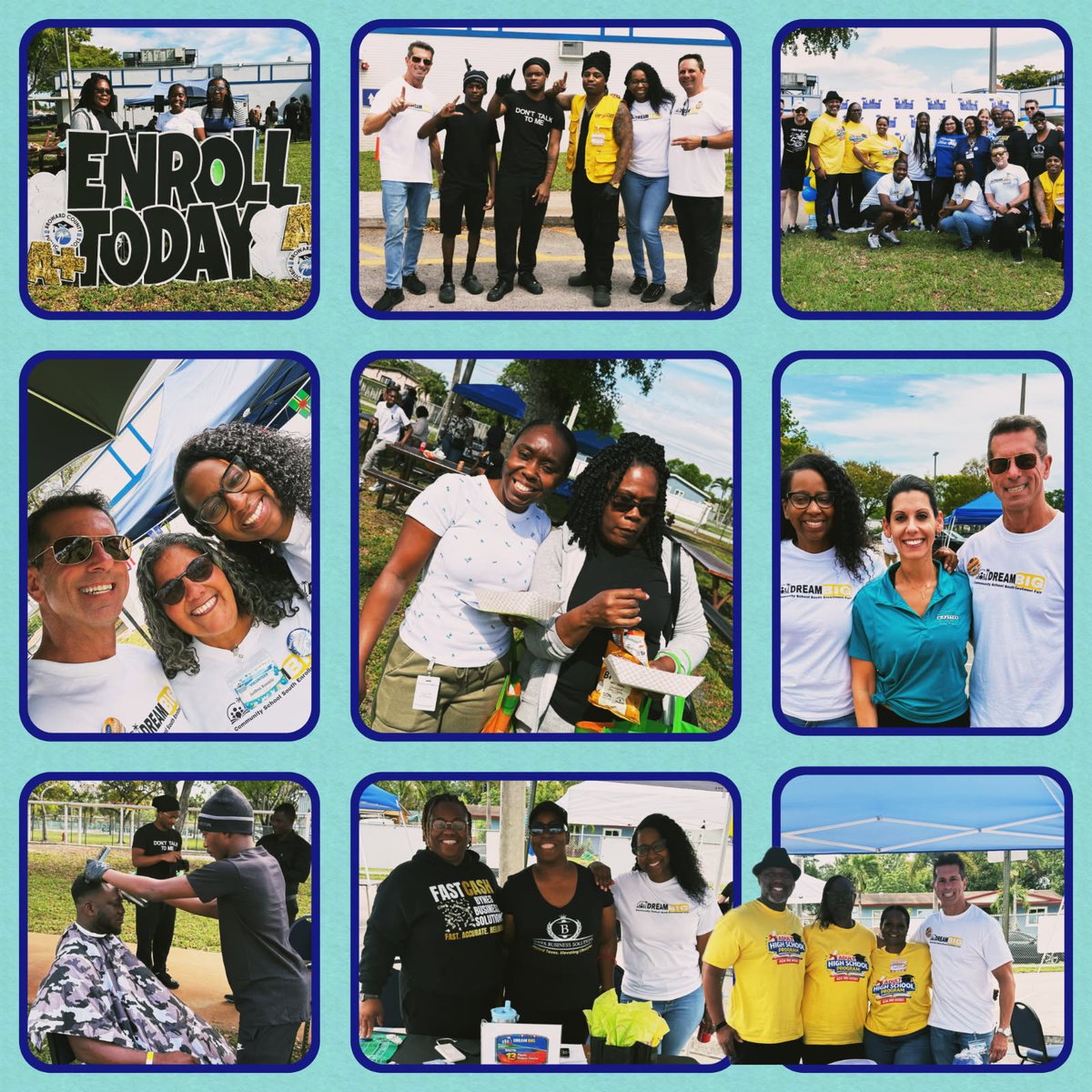 BrowardCS's tweet photo. On April 11th Broward Community Schools held their Dream Big event @ Lauderhill CS. Many vendors joined us as we promoted our many different programs. 

#gettherefl @HenmackIII @ACEofFlorida https://t.co/0hAAneiTMy