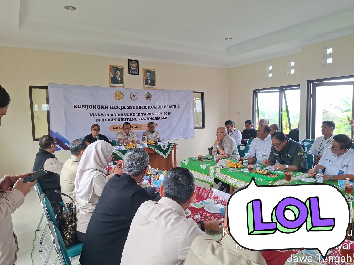 ftrrhmnazz's tweet photo. Bersama Komisi IV DPR RI https://t.co/qKF5TELn2G