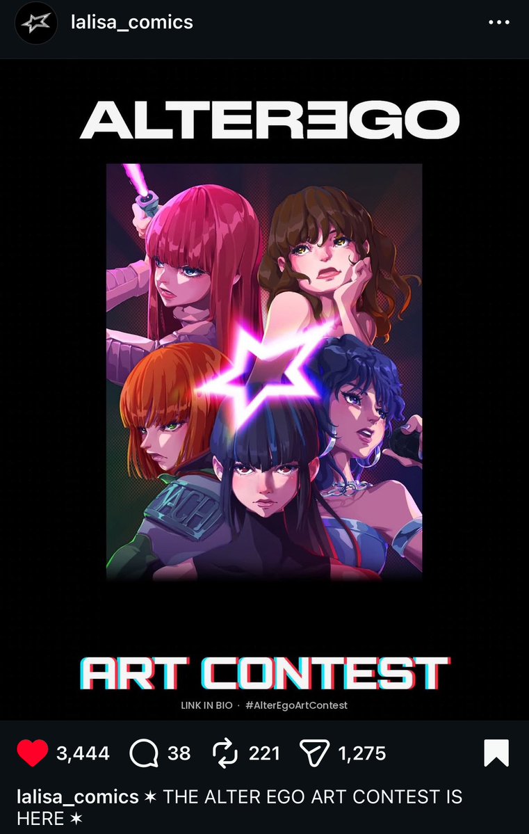 95Seraphim333's tweet image. #lilies! Apparently there’s an art contest going on hosted by LaLisa Comics. Idk when the deadline is, I’m probably gonna join in on the fun. But, I have a question. #AlterEgo #Lisa