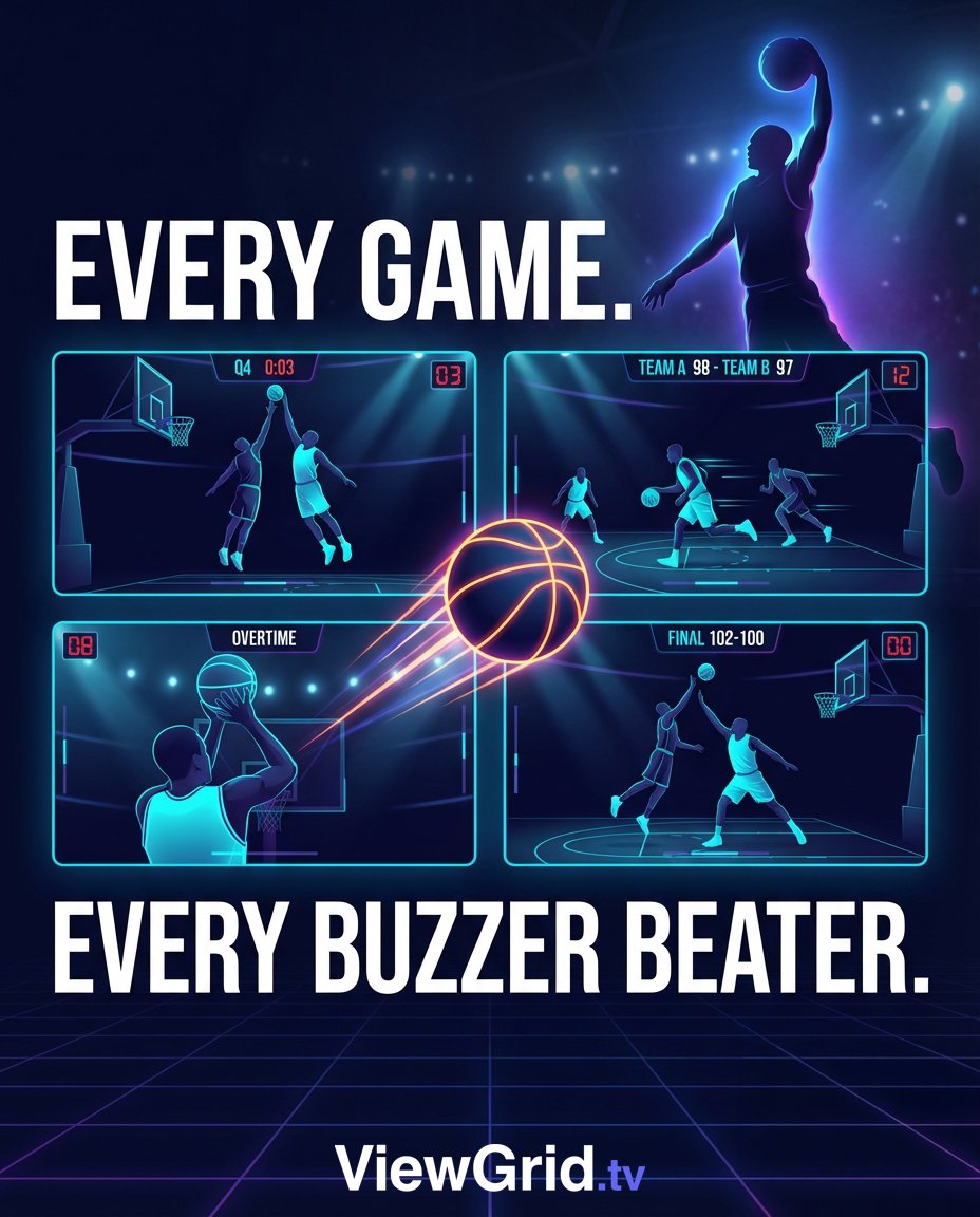 viewgridtv's tweet image. NBA Playoffs. Multiple games. One evening.

Don't flip channels. Watch every game simultaneously.

Every buzzer beater. Every upset. Live.

viewgrid.tv

#NBA #NBAPlayoffs #Basketball #MultiStream #ViewGrid #GameDay #BuzzerBeater #SportsFan
