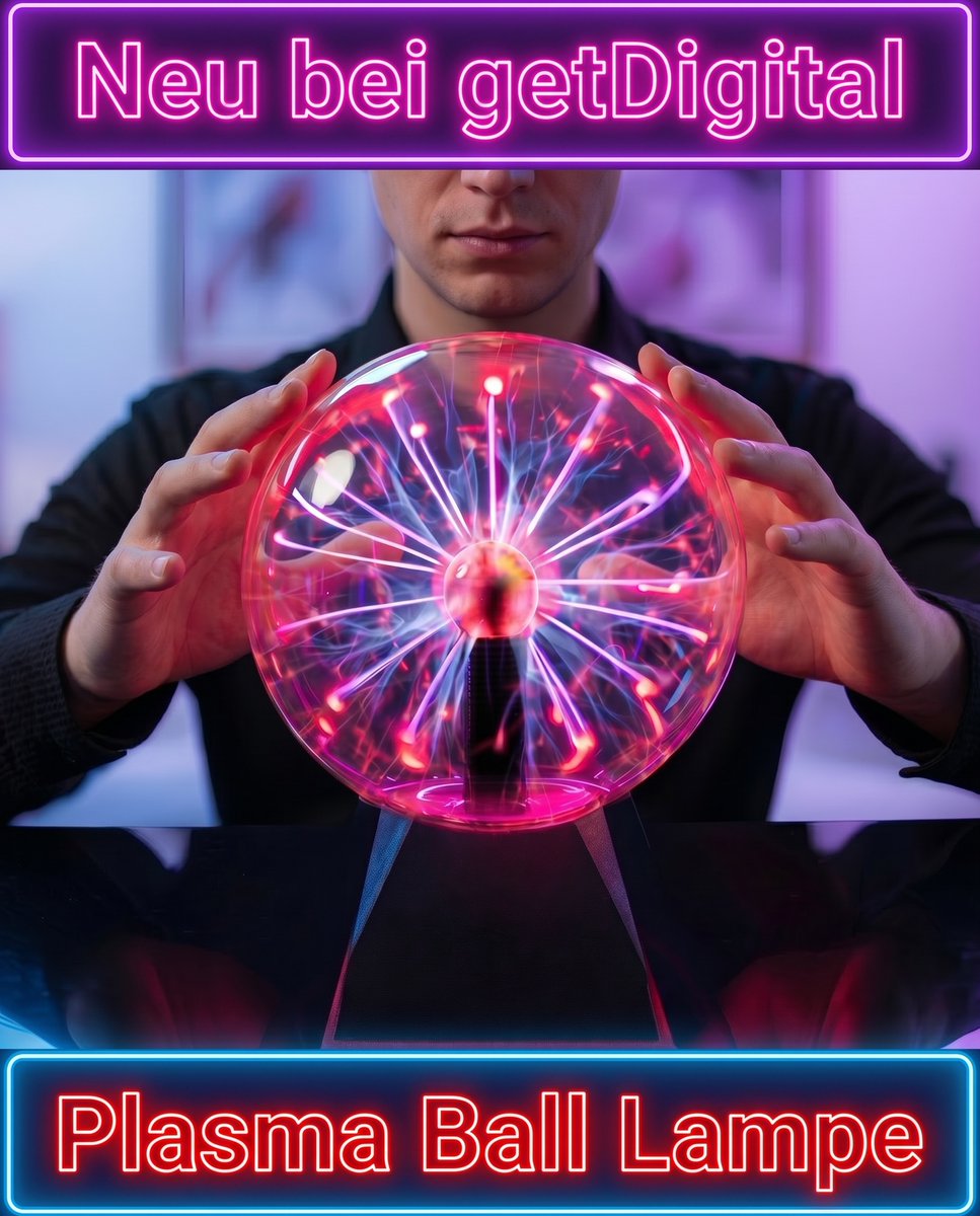 getDigital_de's tweet photo. Die ikonische Plasma-Lampe gibt es jetzt auch in Kugel-Form! Perfekt als Mood-Light und ästhetische Spielerei für Wissenschafts-Fans. 🤓

Die Plasma Ball Lampe findest du hier:
https://t.co/TFeIfcIacq https://t.co/7aS8qTwVPs