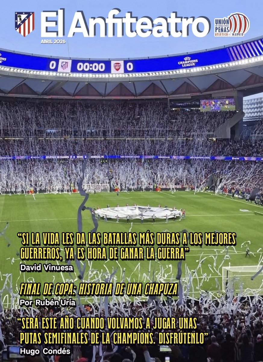 Unión Internacional de Peñas Atlético de Madrid tweet media