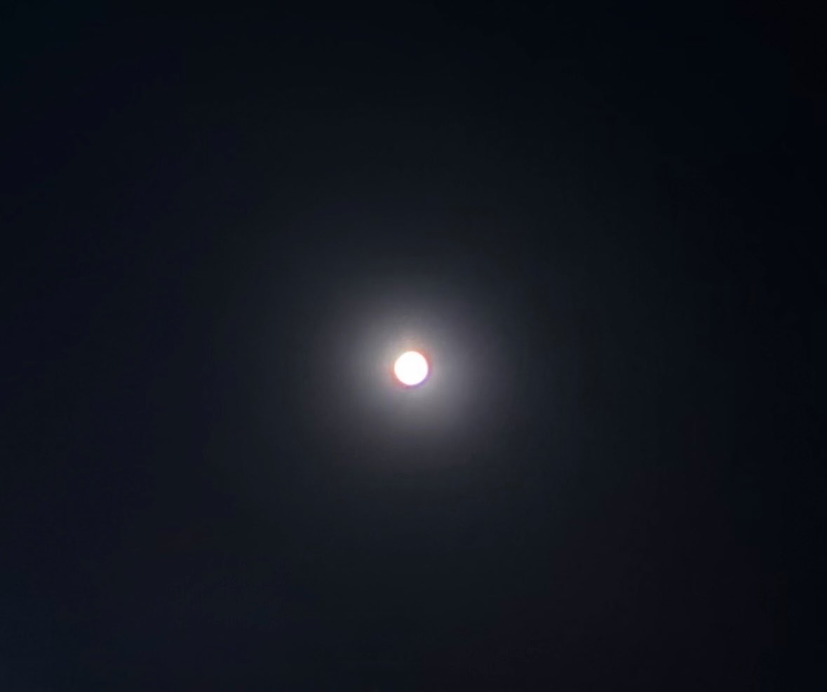 RMelody_2015's tweet photo. 0501 19:34の満月を迎える前のお月さま🌕
朝の大雨が嘘みたいな空だった
#moonForJoon #SkyForNamjoon https://t.co/hiAHaSCkg3