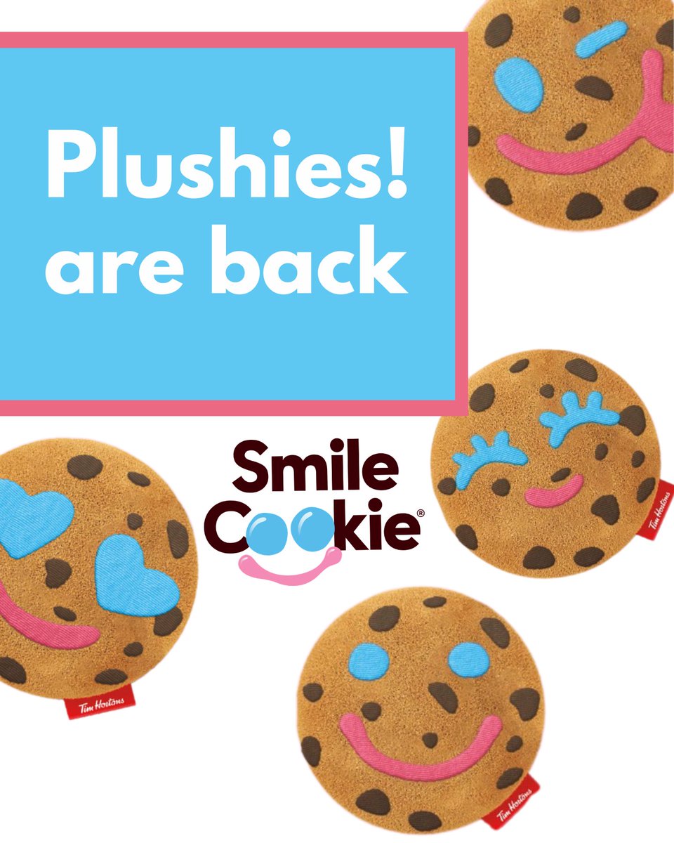 FoodbankYR's tweet image. Grab a Smile Cookie Plushie at Tim Hortons locations in Thornhill, Concord, Woodbridge, Vaughan, Richmond Hill, and Maple and support someone facing food insecurity right here in York Region. ow.ly/Hijx50YQFBR
#SmileCookie #GiveBack #FoodBankYR #CommunityLove