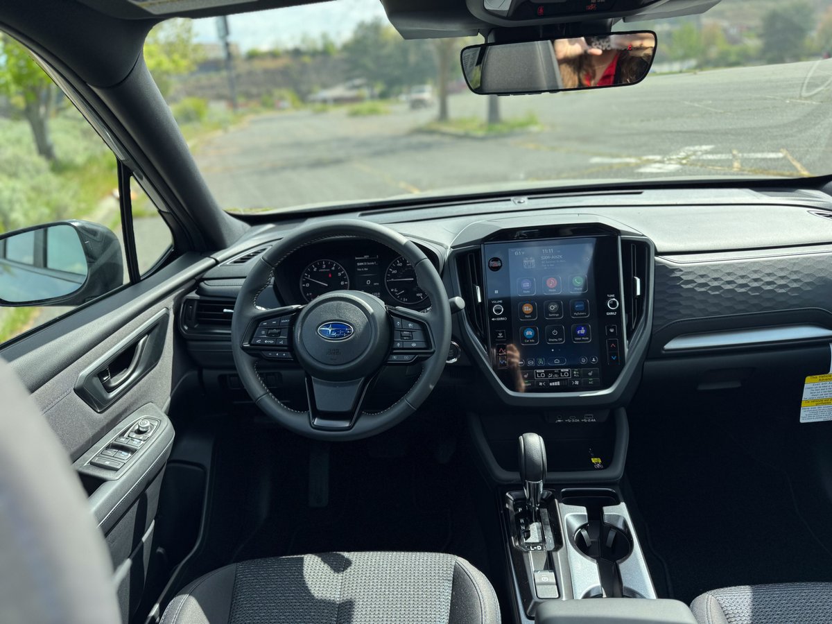 RogersSubaru's tweet image. Fresh style meets everyday capability!🚗✨
This 2026 Subaru Forester Premium in River Rock is ready for wherever the day takes you. Comfortable, confident, and built to handle it all.

#rogerssubaru #lewistonidaho #subaru #adventureready #subaruforester