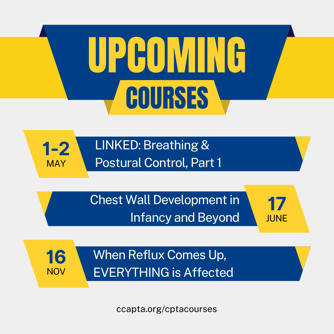CPTAtweets's tweet image. May is stacked with CE opportunities! 📚🌼
We’re offering more courses than usual this month, including options to help you fulfill your Ethics &amp;amp; Laws requirement. Don’t wait—get ahead on your CE while expanding your knowledge and skills
#PhysicalTherapy🔗 ccapta.org/CPTACourses