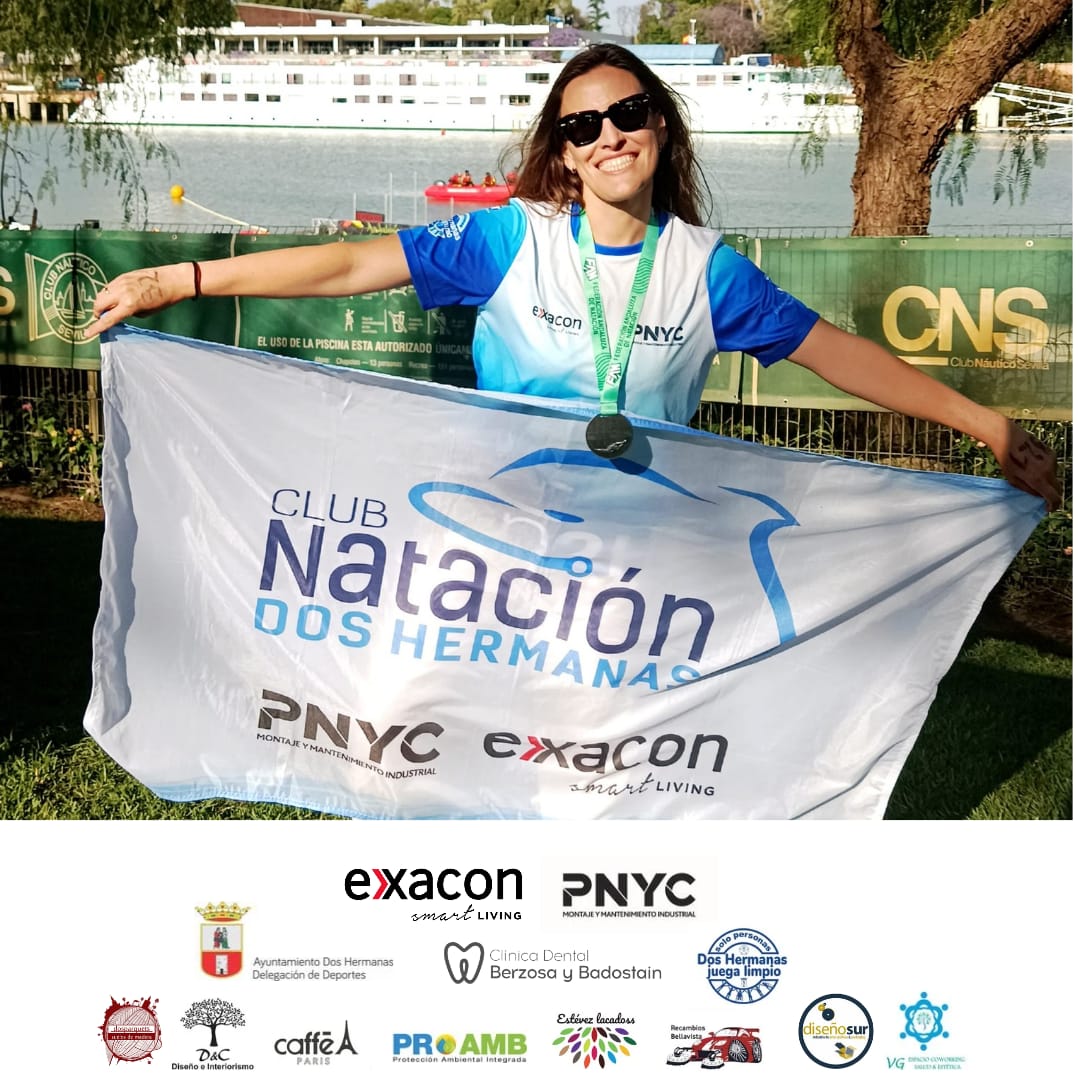Gran competición de la nadadora MASTER CN2H María Abad logrando el Subcampeonato de Andalucía de Aguas Abiertas 3000m categoría +35 en el evento celebrado hoy en el Río Guadalquivir.

¡Enhorabuena!
<a href="/DEPORTES_DH/">DEPORTES AYTO. DH</a> <a href="/lasemana/">Periódico La Semana</a>