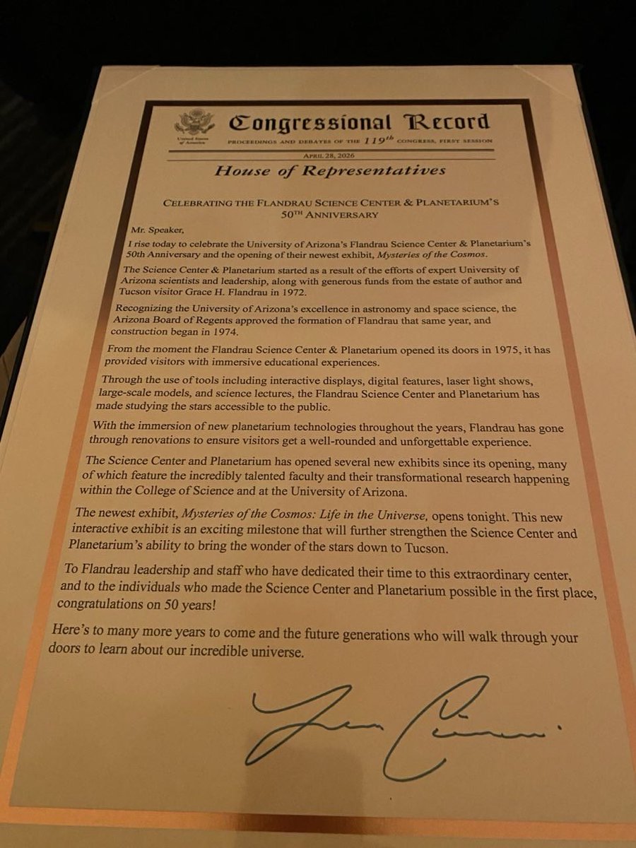 Congressman Juan Ciscomani tweet media