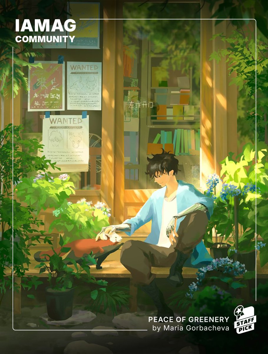 iamagco's tweet image. New IAMAG Community Staff Pick - Peace of Greenery by Maria Gorbacheva

Check the full version and submit your art on IAMAG Community - itsartm.ag/iamag-community

#art #artist #peaceful #environment #digitalartist #fantasy #iamag #iamagcommunity #digitalart #conceptart
