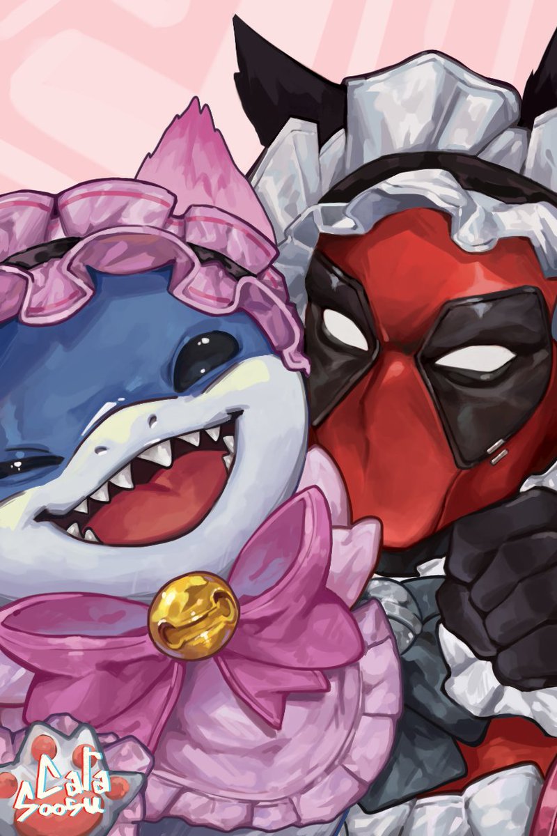 Cara_Soosu's tweet image. Ofc I need to draw them too 🩷
#MarvelRivals #Deadpool #JeffTheLandShark