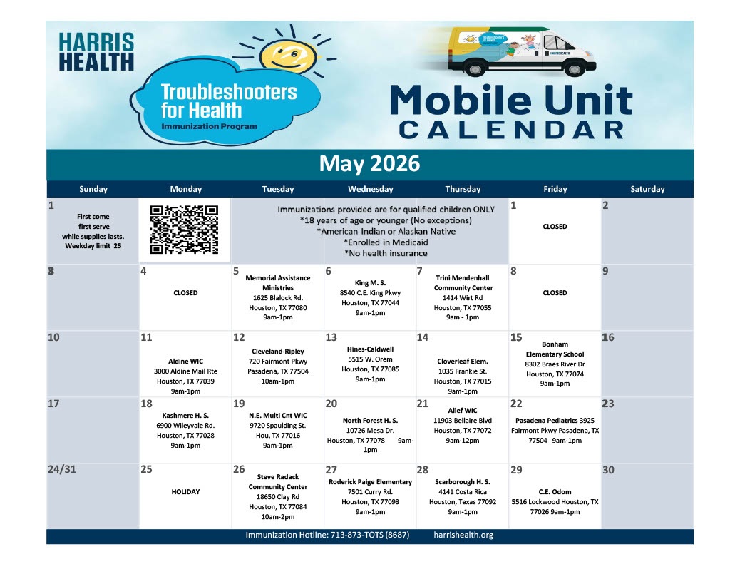Harris Health tweet media