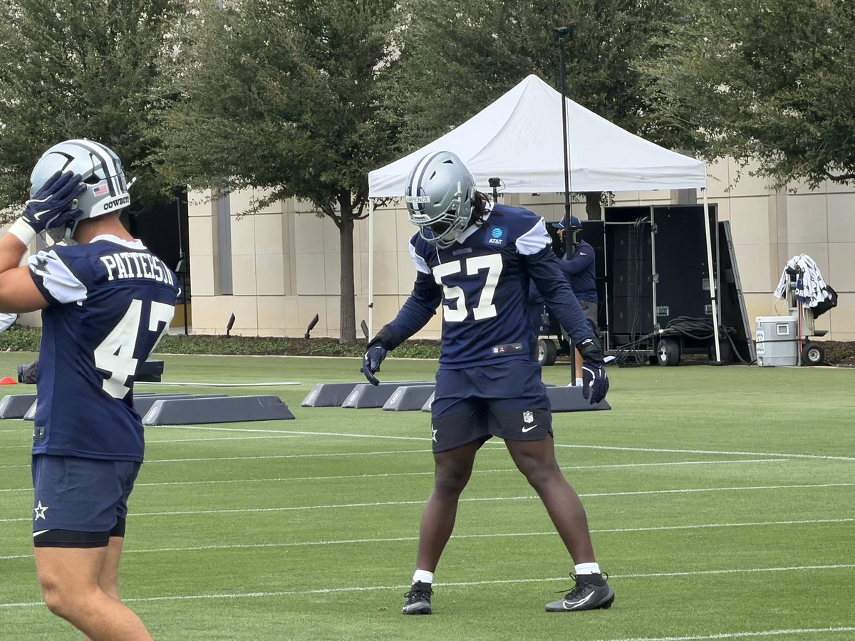 tommy_yarrish's tweet image. First look at Malachi Lawrence in a #Cowboys uniform