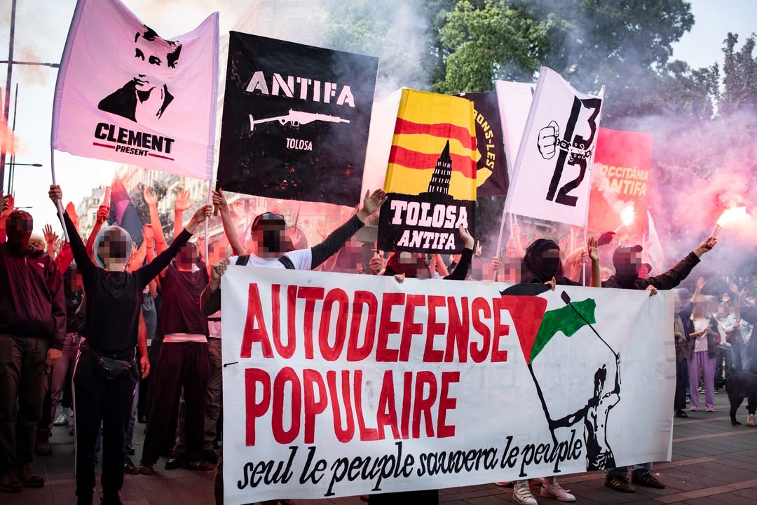 ultras_antifaa's tweet image. #France — Antifascists at May Day demonstrations in Toulouse.