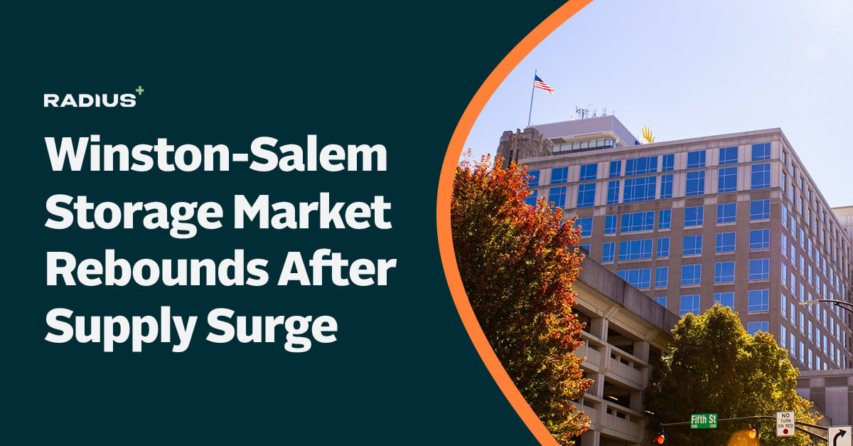 Despite a supply surge in the Winston-Salem CBSA, the market is rebounding. Rental rates have bottomed and are trending upward as new facilities stabilize. Population growth and local economic strength continue to drive demand. 

Learn more: hubs.li/Q04f7Dv70 

#RadiusPlus