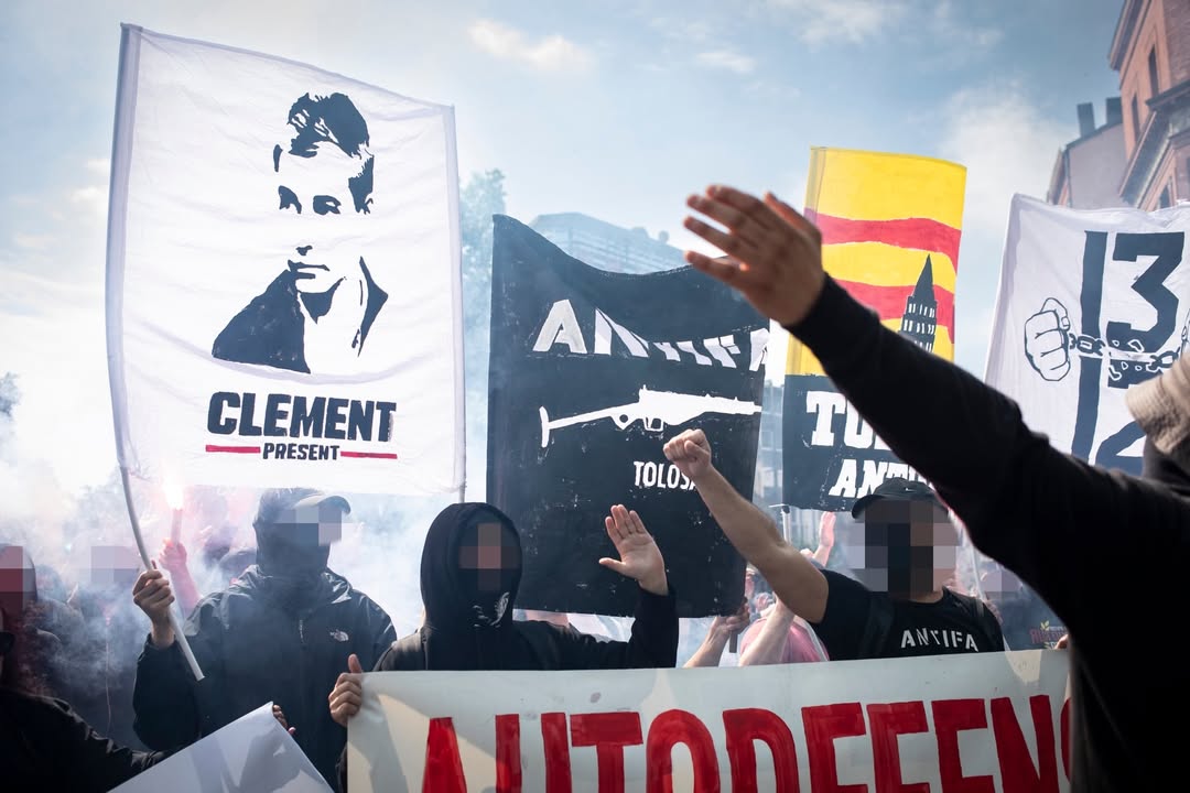 ultras_antifaa's tweet image. #France — Antifascists at May Day demonstrations in Toulouse.