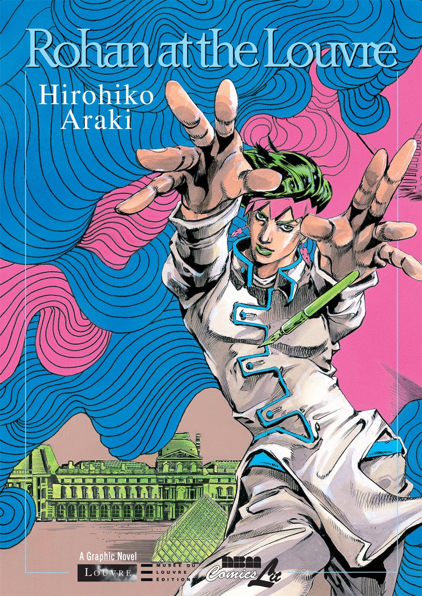MathildeSavic's tweet photo. @VeeePawoon I found the Louvre exclusive book from 2009 when there was a whole exposition about jjba https://t.co/DDXrVn7slm