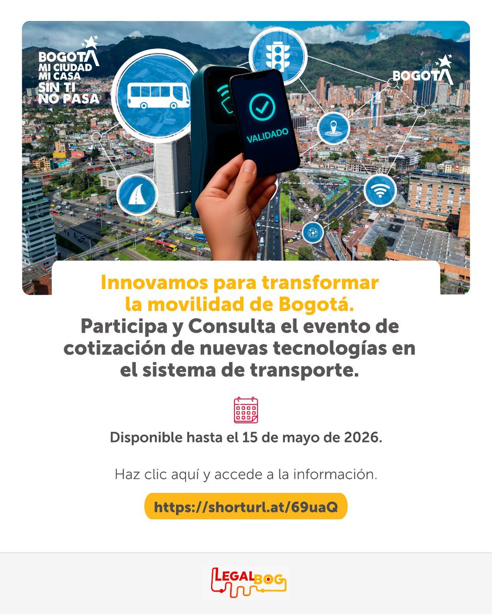 Movilidad Bogotá tweet media