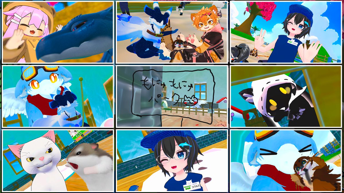 VRCHAT_FoxABC's tweet photo. 「VRCふれあい動物園」に行ってきました!
#VRChat_EVENT #VRCふれあい動物園 #ふれ動 https://t.co/kCboO5zcjF