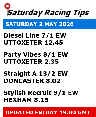 RamtipsRacing's tweet photo. Free racing tips for Saturday 2 May 2026 https://t.co/M74CEDZhgz