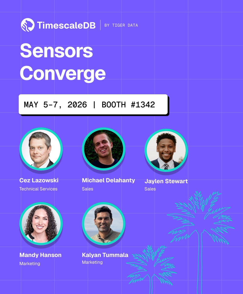 Tiger Data - Creators of TimescaleDB tweet media