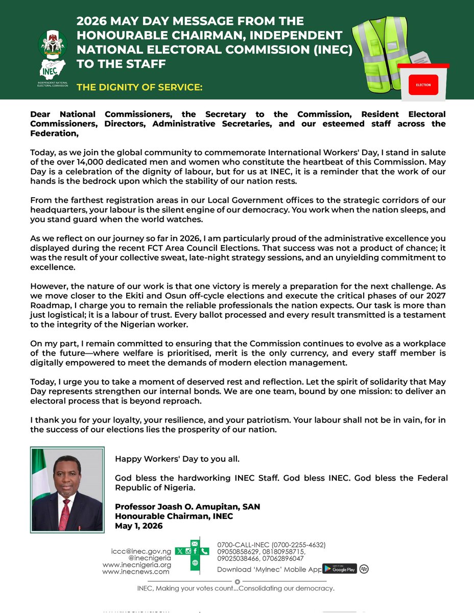 INEC Nigeria tweet media