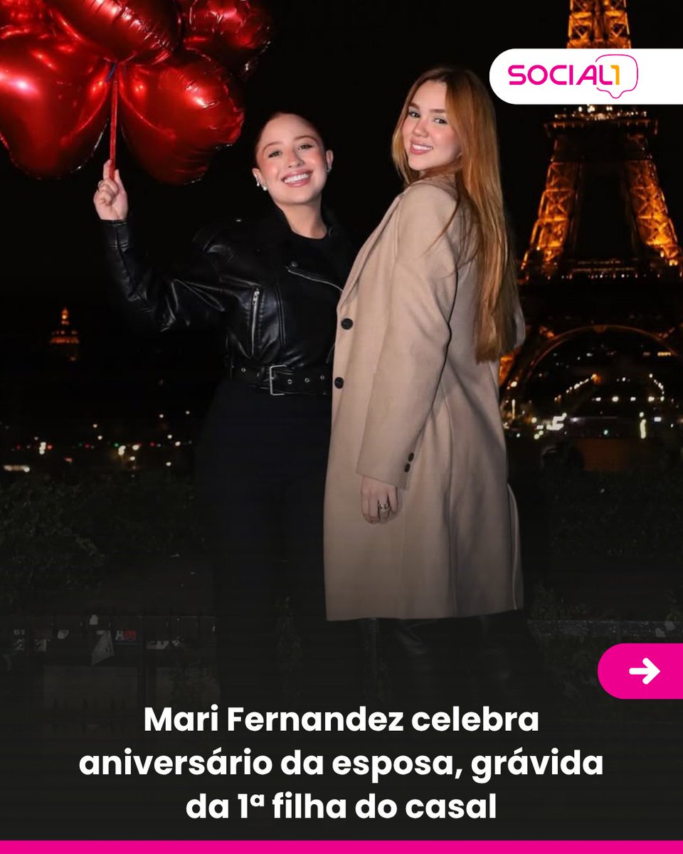 blogsocial1's tweet image. 💖🍼 Mari Fernandez emocionou a web com uma homenagem de aniversário para a esposa, Júlia Ribeiro. À espera da primeira filha, Isabela, a cantora celebrou 5 anos de união: "Obrigada por cuidar do nosso lar e da nossa família".

📸 Reprodução

#marifernandez #famosos *lm