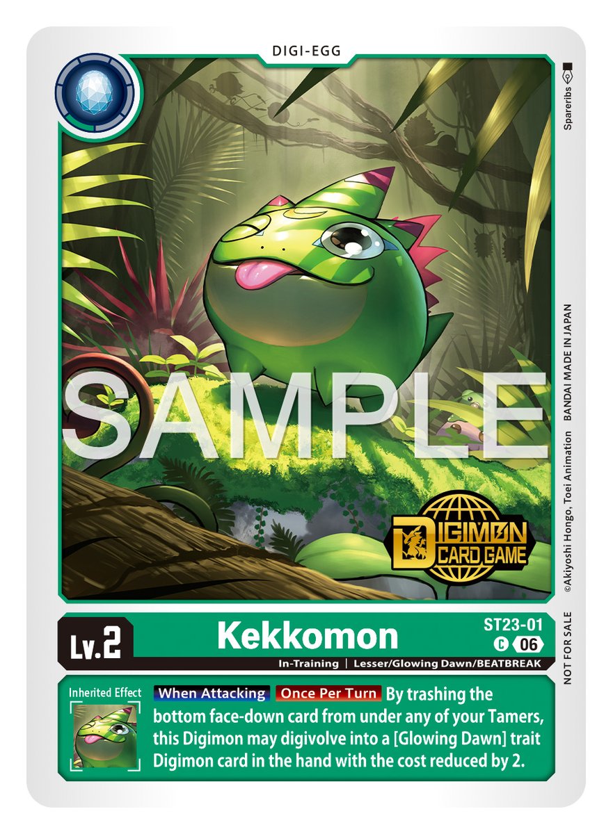 digimon_tcg_EN's tweet image. [REVEALS]

Hello Digimon Tamers!
Today’s stamped cards are from Welcome Tamers Pack Vol.2!

[ST-23] &amp;amp; [ST-24] WELCOME TAMERS EVENT
Events from May 15 – June 14, 2026
world.digimoncard.com/event/2026/wel…

#DigimonCardGame
#DigimonTCG
#Digimon