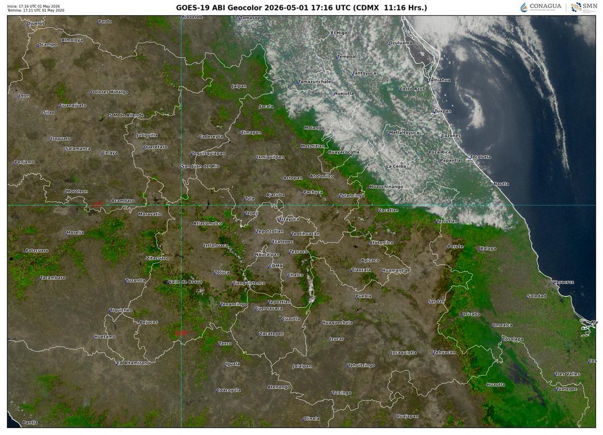 Meteorología Puebla tweet media