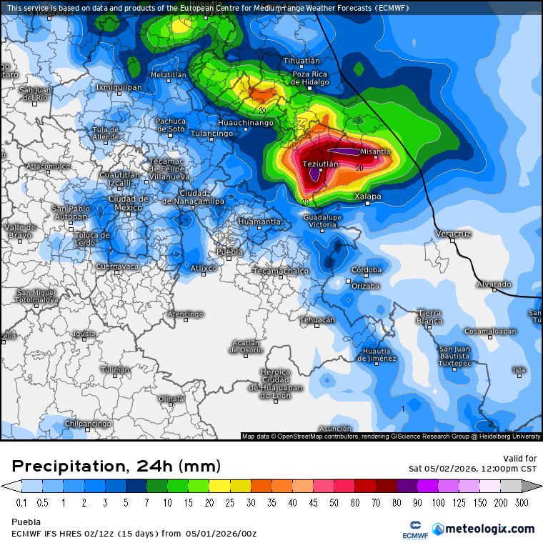 Meteorología Puebla tweet media